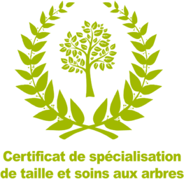 logo certificat de specialisation taille et soins aux arbres